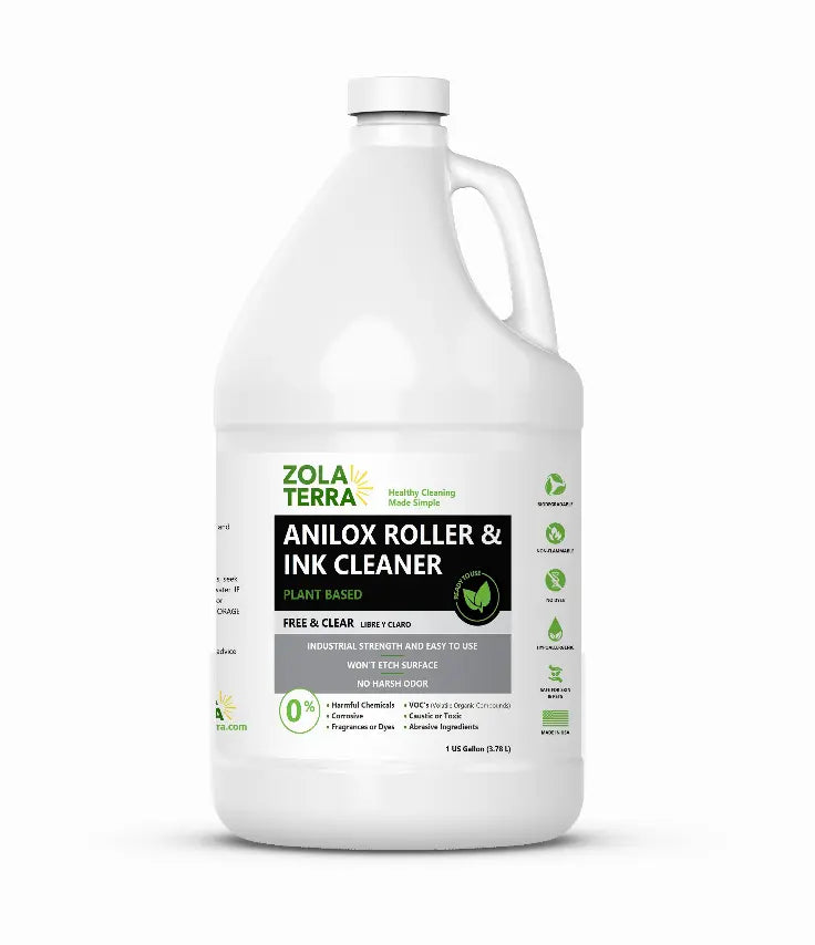 Anilox Roller & Ink Cleaner ZolaTerra