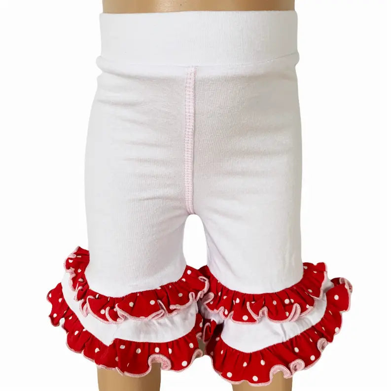 AnnLoren Little & Big Girls Farm Animals Dress and Capri Ruffle Leggings Outfit AnnLoren
