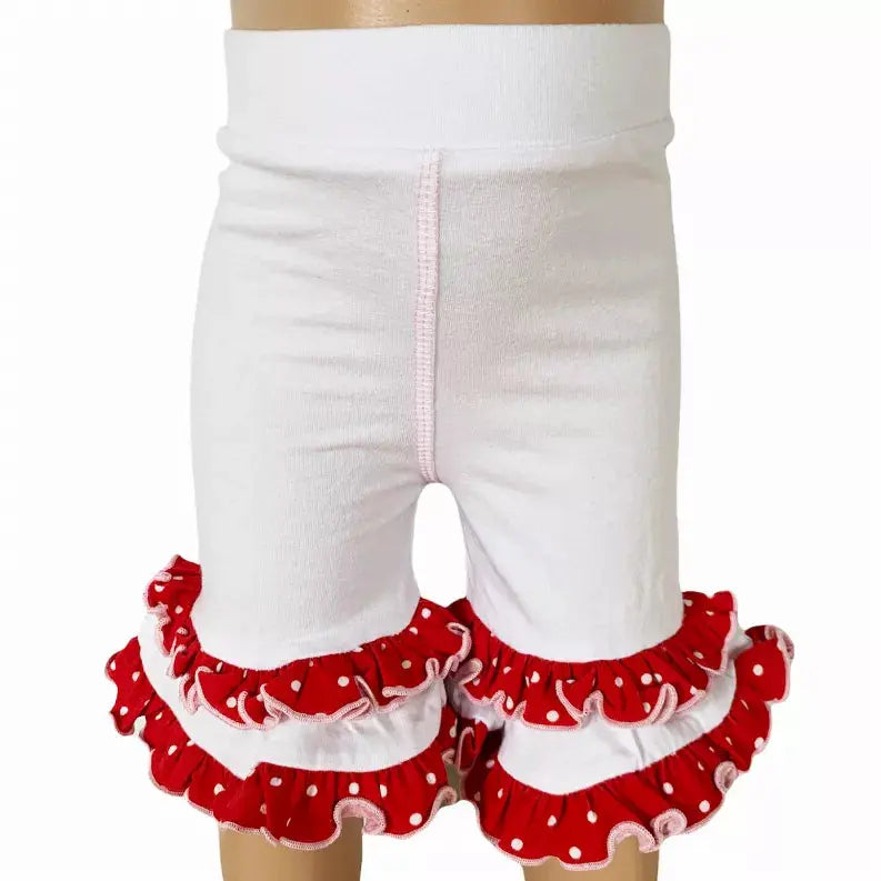 AnnLoren Little & Big Girls Farm Animals Dress and Capri Ruffle Leggings Outfit AnnLoren
