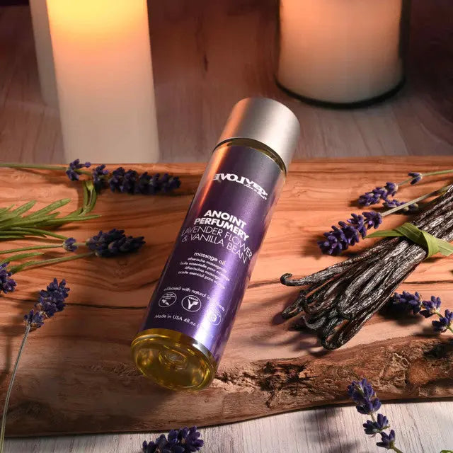 Anoint Perfumery Lavender Flower & Vanilla Massage Oil - GreatEagleInc
