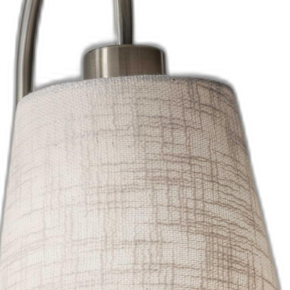Antique Brass And Black Metal Wall Lamp With Usb Charging Station Wood Shelf - GreatEagleInc