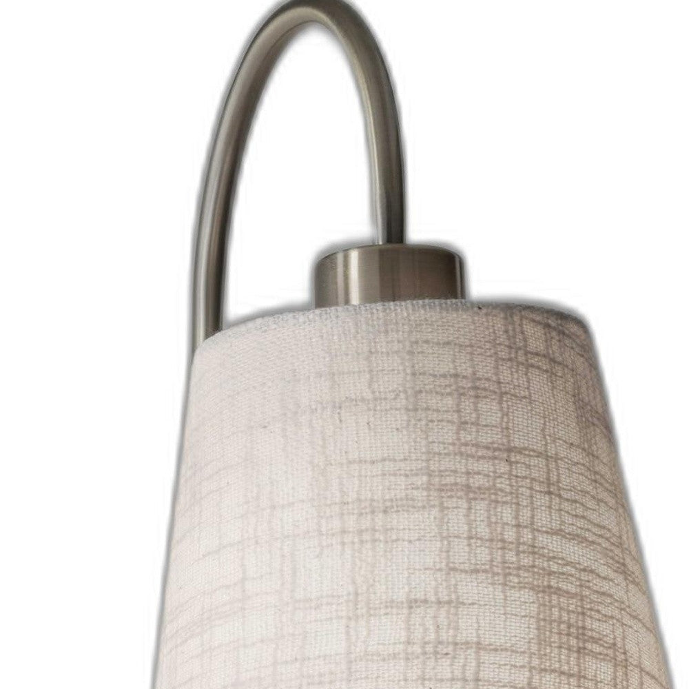 Antique Brass And Black Metal Wall Lamp With Usb Charging Station Wood Shelf - GreatEagleInc
