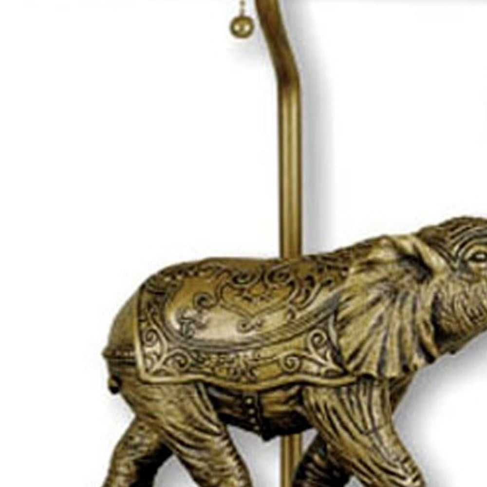 Antique Elephant Table Lamp Homeroots Lighting