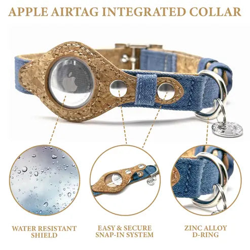 Apple Airtag Collar Urban Dog Stars