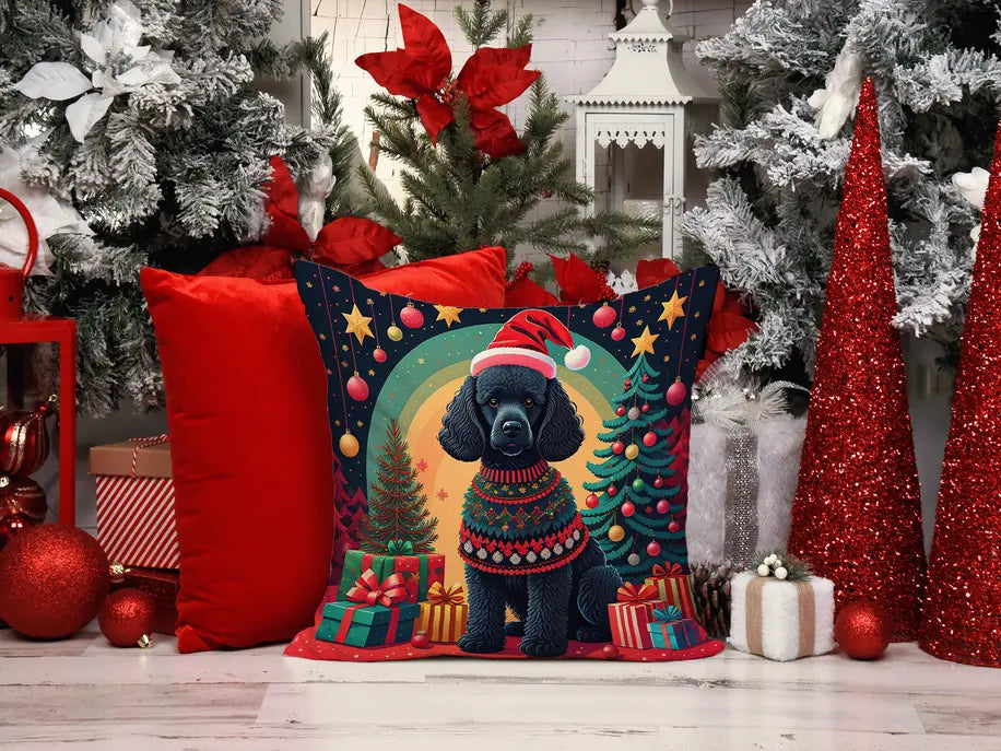 Apricot Toy Poodle Christmas Foam Coasters Caroline's Treasures