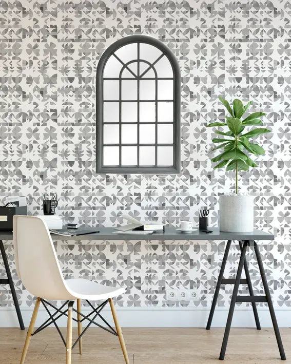 Arched Window Pane Mirror SBC-LTD