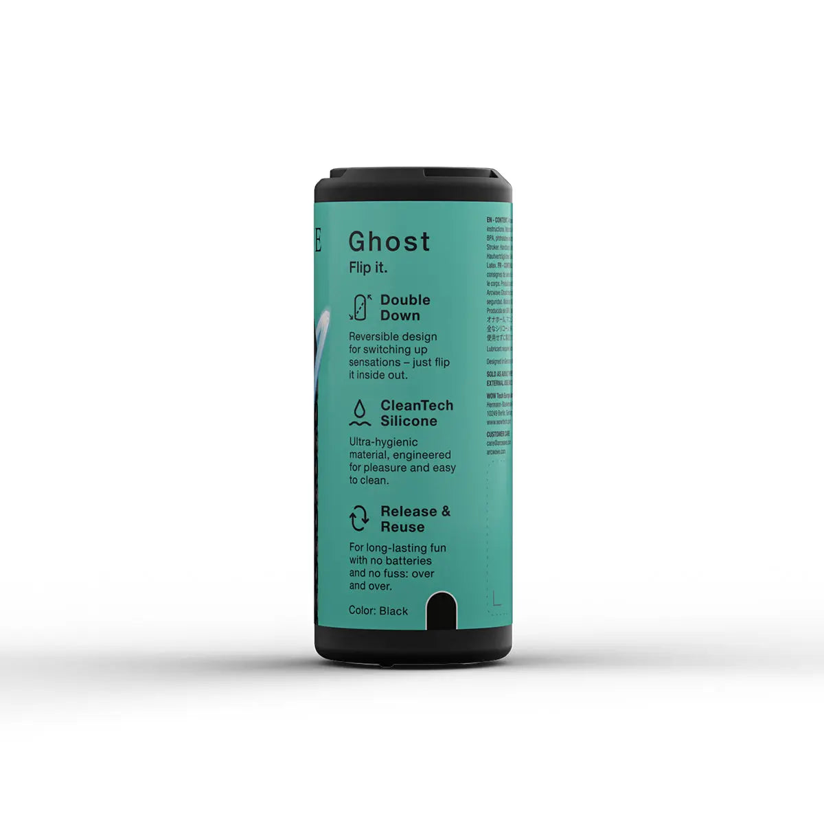 Arcwave Ghost Pocket Stroker - Black Arcwave