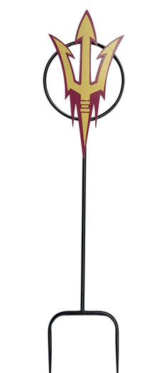 Arizona State "Pitchfork" Wrought Iron Yard Decor LRT SALES