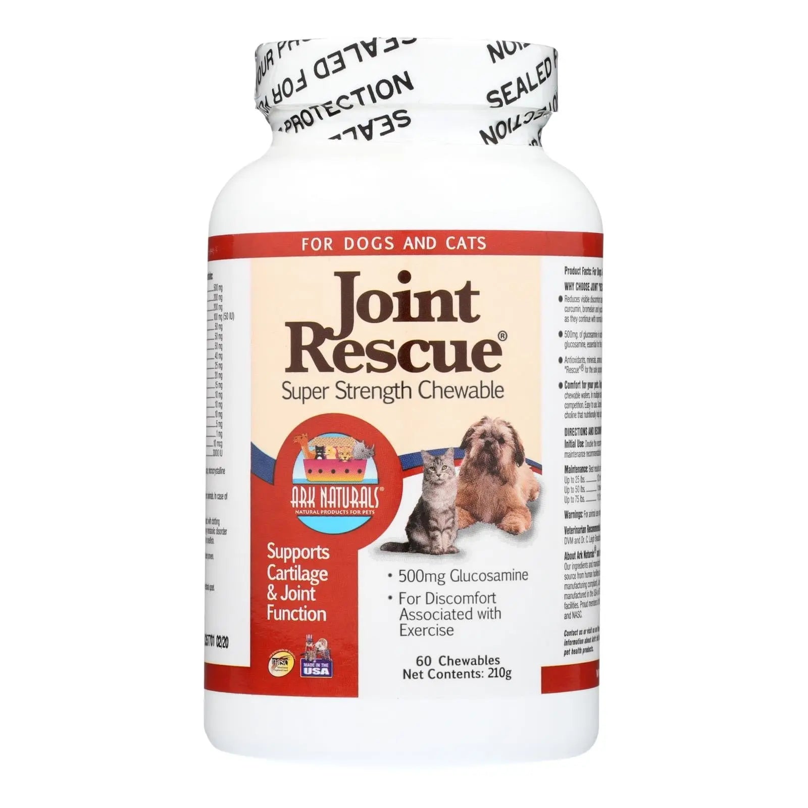 Ark Naturals Joint Rescue - 500 Mg - 60 Chewables Ark Naturals