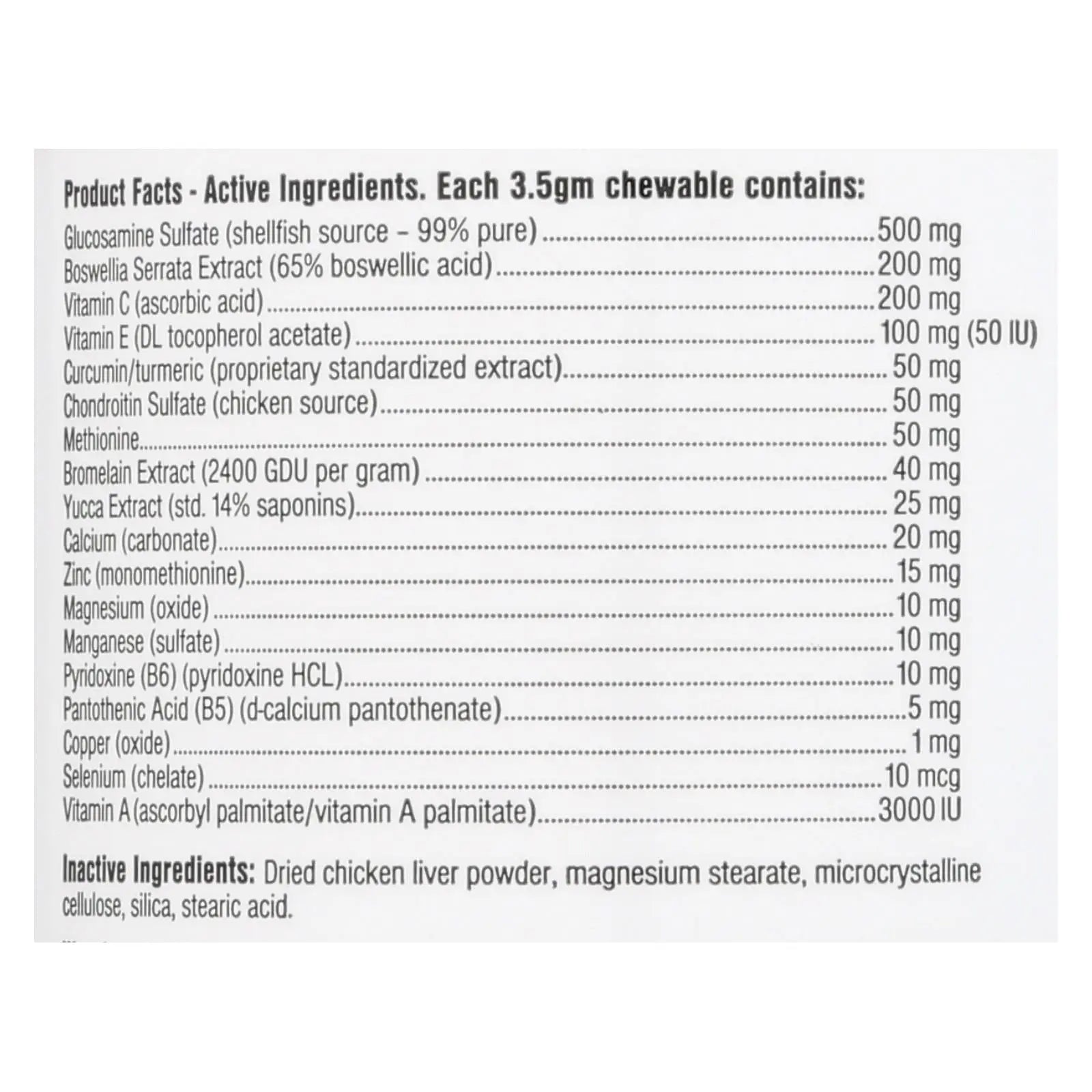 Ark Naturals Joint Rescue - 500 Mg - 60 Chewables Ark Naturals
