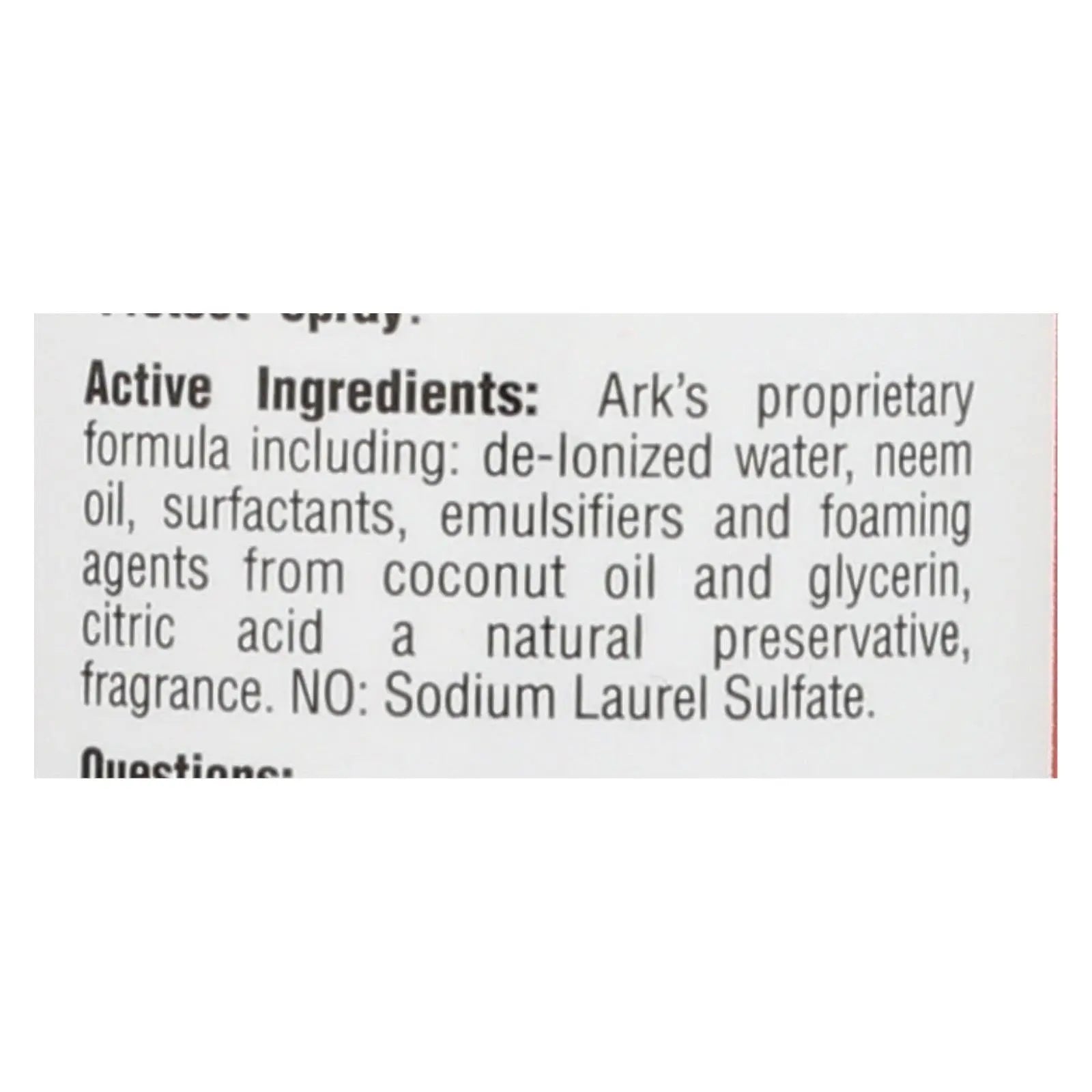 Ark Naturals Neem Protect Shampoo - 8 Fl Oz Ark Naturals