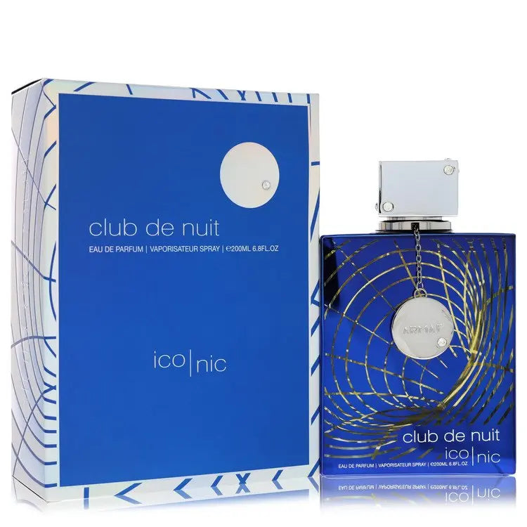 Armaf  Armaf Club de Nuit Iconic Blue by Armaf Eau De Parfum Spray 6.8 oz for Men for Fragrances for Men - GreatEagleInc