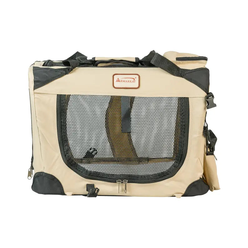 Armarkat FoldIng Soft Dog Crate Pet Travel Carrier PC201B AeroMark