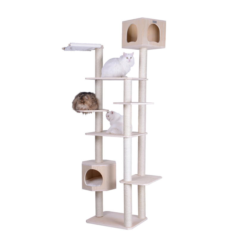 Armarkat Premium Scots Pine 89" Cat Tree Tower W 7 Levels AeroMark