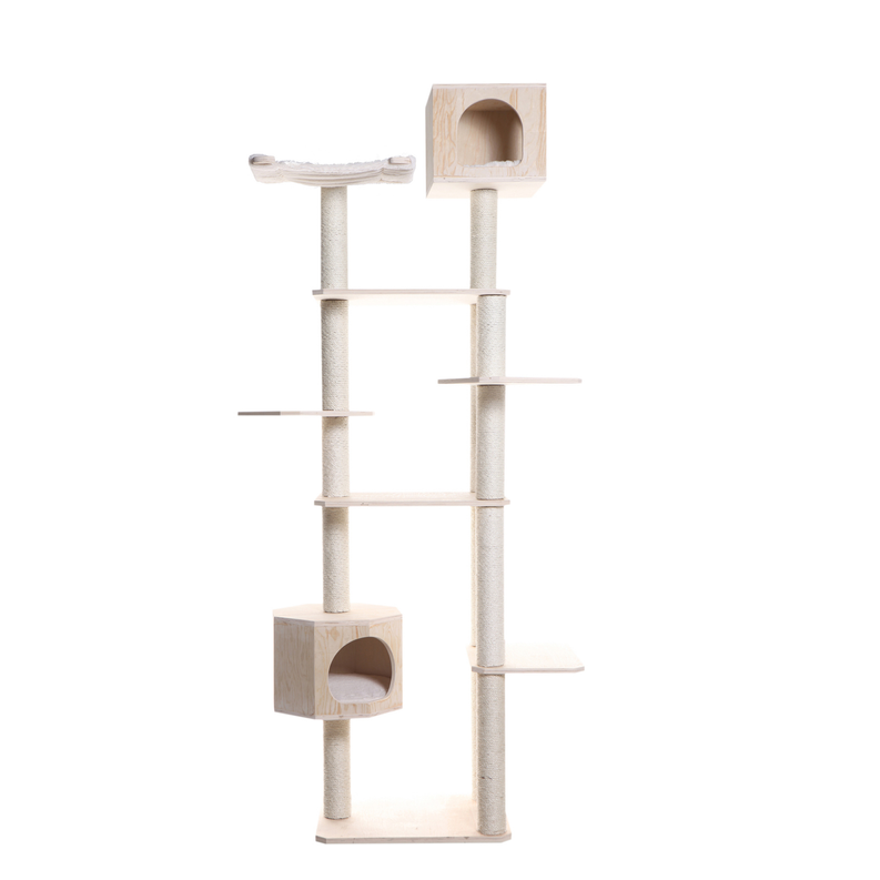 Armarkat Premium Scots Pine 89" Cat Tree Tower W 7 Levels AeroMark