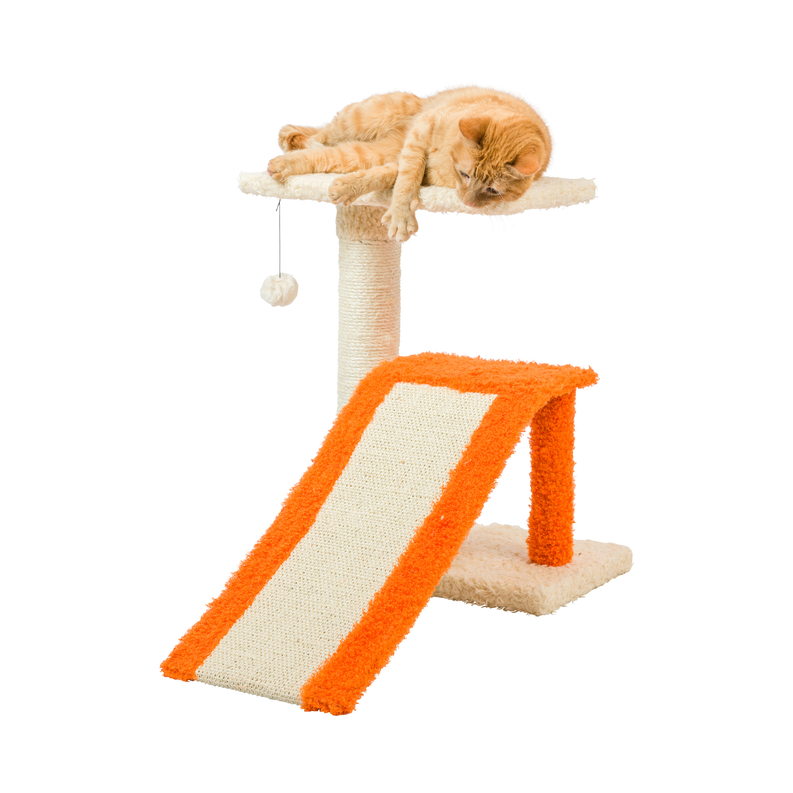 Armarkat Two Level Platform Scratcher W Sisal Carpet Ramp AeroMark