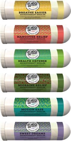 Aromatherapy Inhaler (34 Different Options) Wild Essentials
