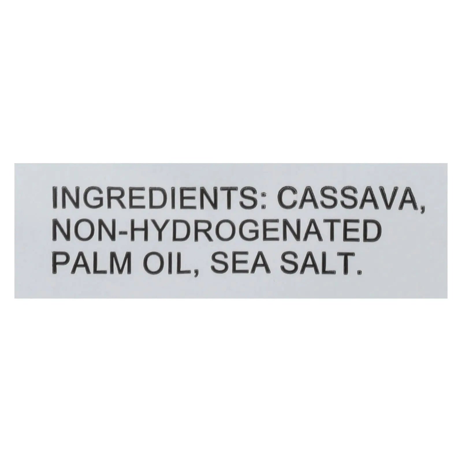 Artisan Tropic Cassava Strips - Sea Salt - Case Of 12 - 4.5 Oz. Artisan Tropic