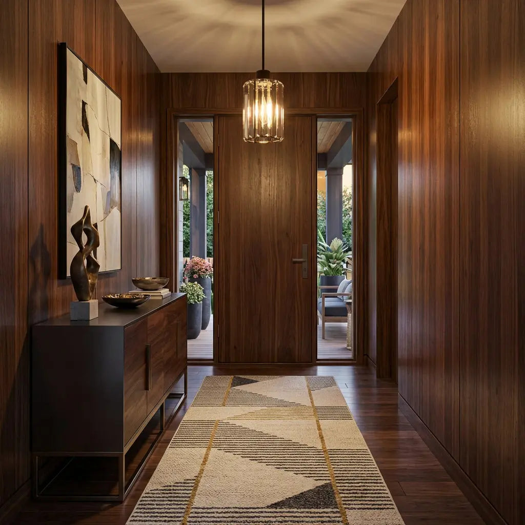 Ash Gray Crystal and Metal Mercury Glass Flush Chandelier With Gold Shades Homeroots Lighting