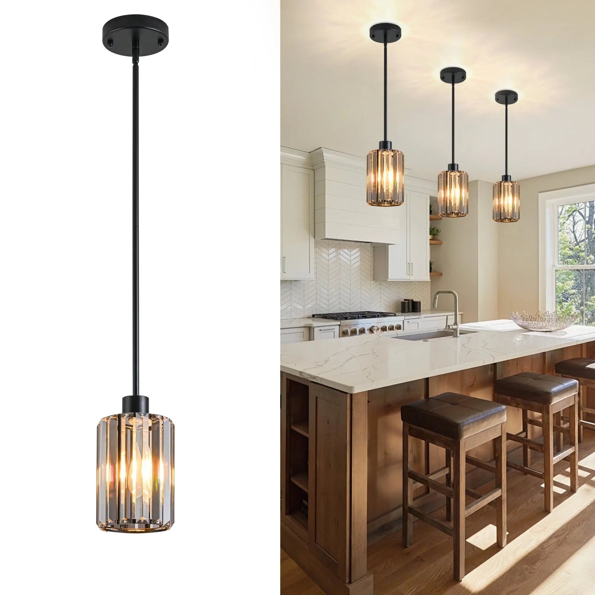 Ash Gray Crystal and Metal Mercury Glass Flush Chandelier With Gold Shades Homeroots Lighting