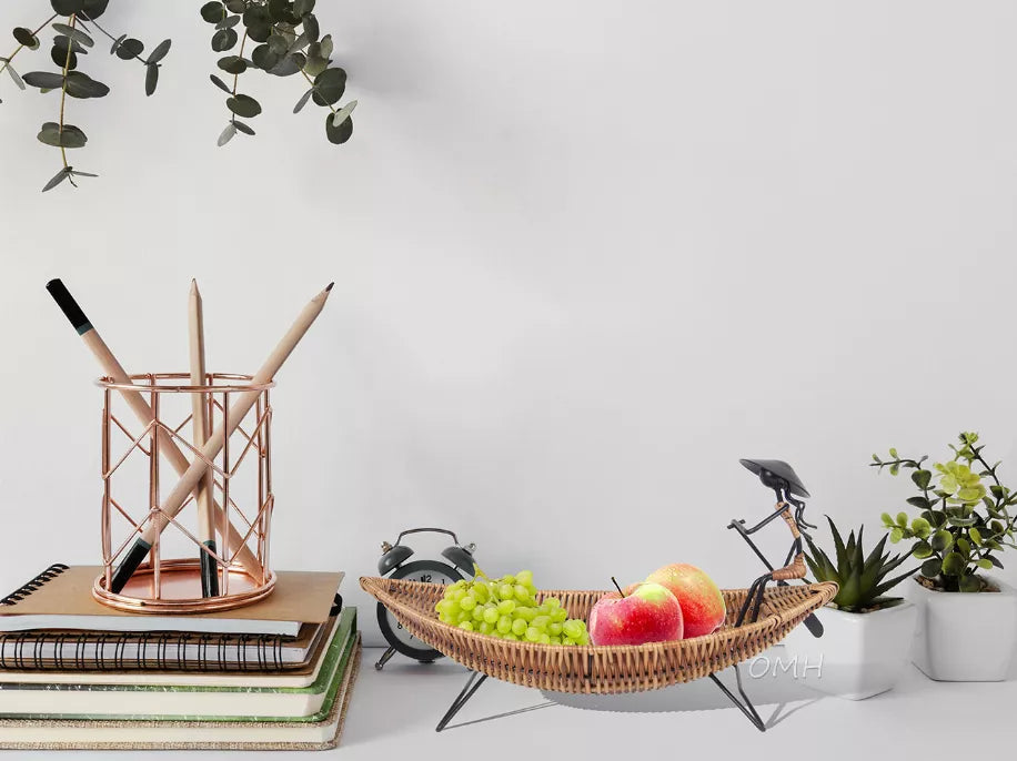 Asian Style Tranquility Boat Basket OMH USA