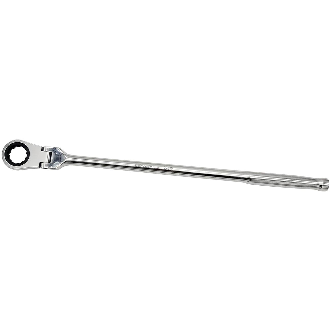 Astro Tools Extra-long Flex Head Ratchet Wrench For 1/2" Nano Sockets ASTRO