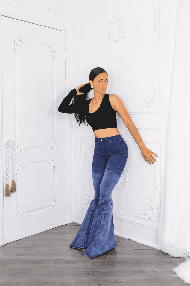 Asymmetrical Neck One Sleeve Crop Top SurelyMine