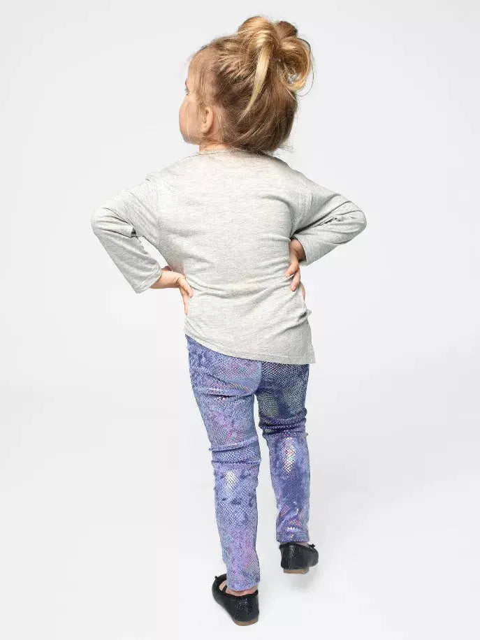 Asymmetrical Tunic Ft "Dream Big" Graphic Patch Little Mass