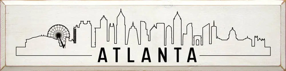 Atlanta Skyline Sawdust City