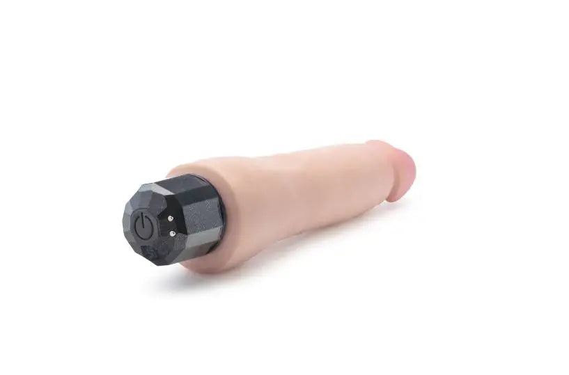 Au Naturel 8.75in Beige Vibrating Realistic Dual Densi Blush Novelties