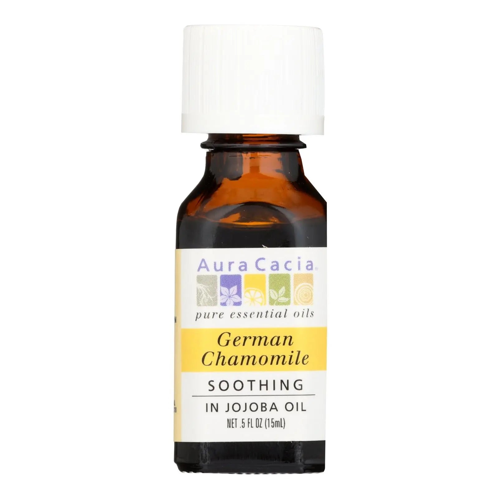 Aura Cacia - German Chamomile In Jojoba Oil - 0.5 Fl Oz Aura Cacia