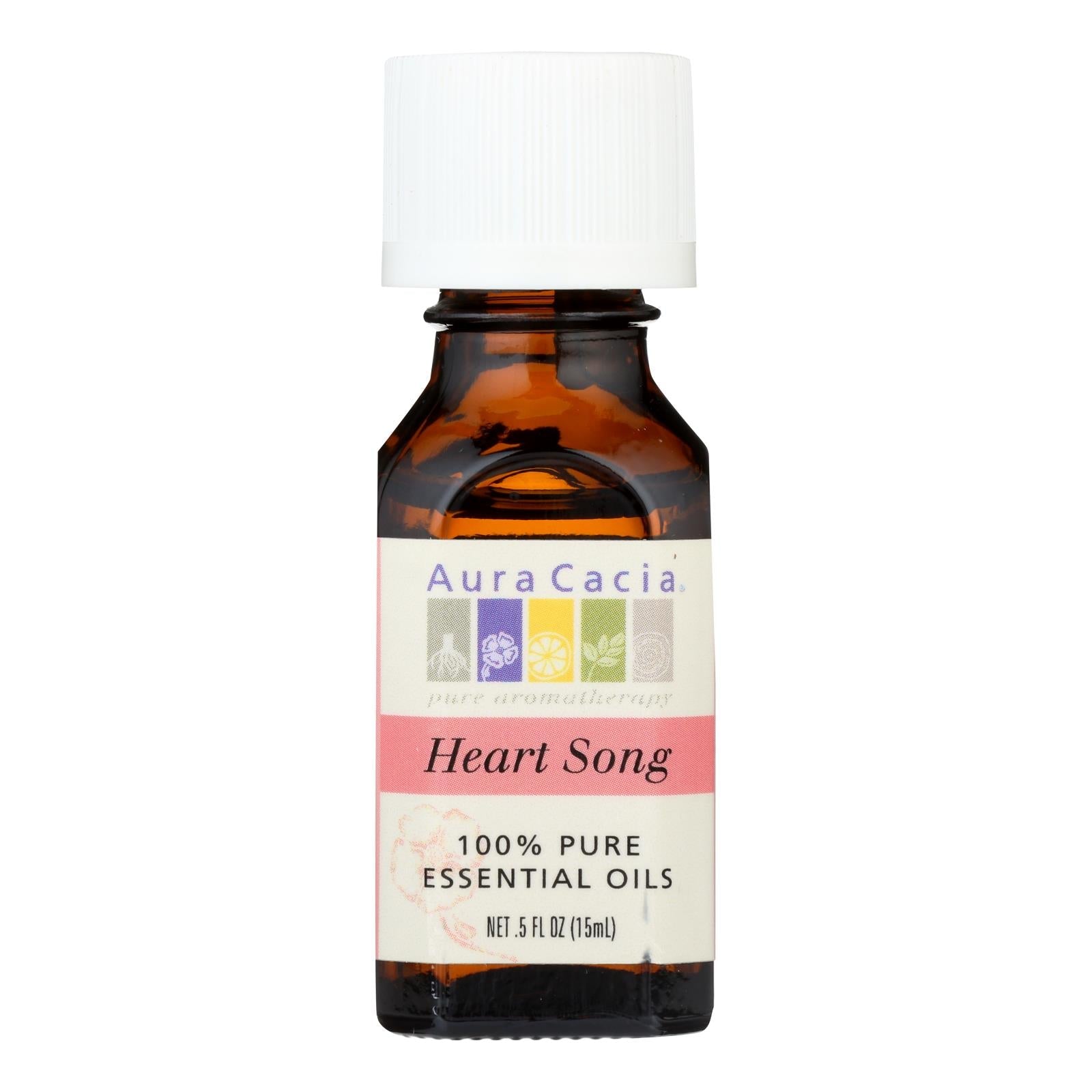 Aura Cacia - Pure Essential Oil Heart Song - 0.5 Fl Oz Aura Cacia