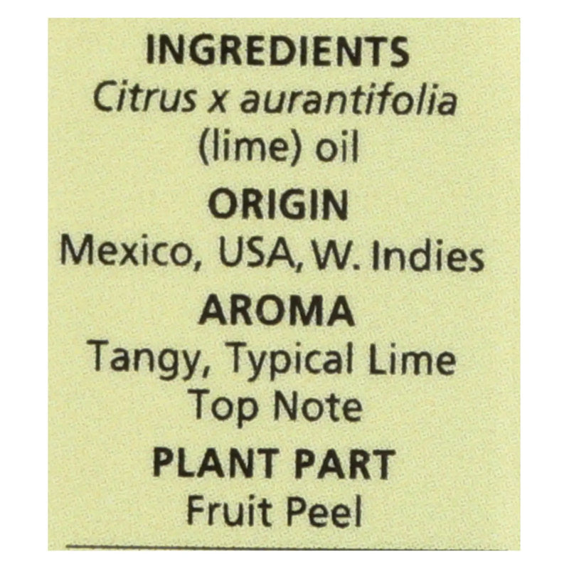 Aura Cacia - Pure Essential Oil Lime - 0.5 Fl Oz Aura Cacia