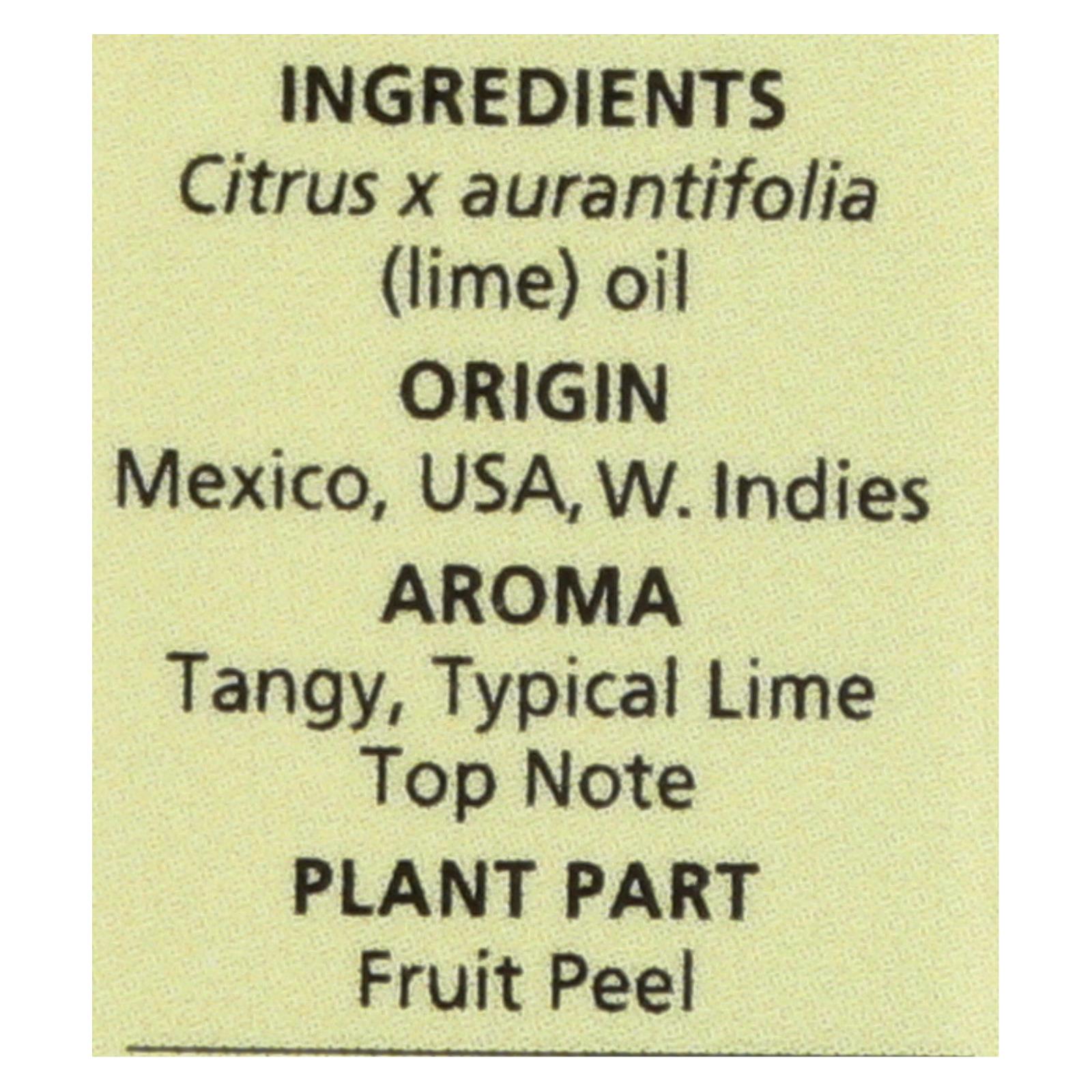 Aura Cacia - Pure Essential Oil Lime - 0.5 Fl Oz Aura Cacia