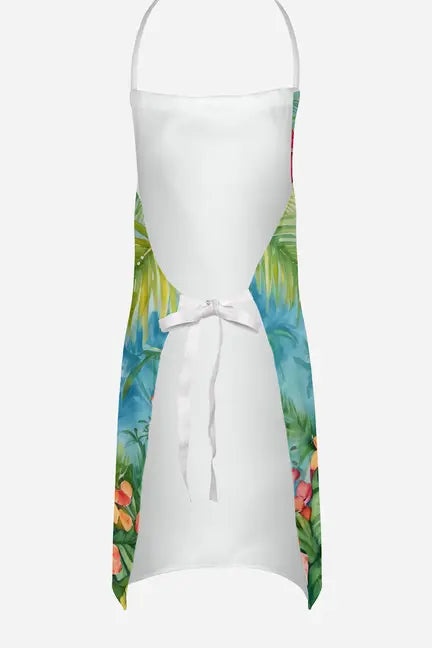 Australian Cattle Dog Luau Apron Caroline's Treasures