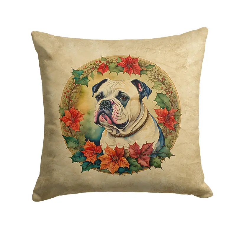 Australian Shepherd Christmas Flowers Pair of Pot Holders Caroline's Treasures