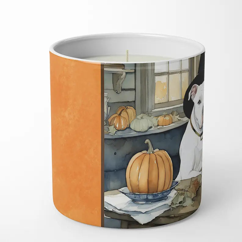 Australian Terrier Fall Kitchen Pumpkins Decorative Soy Candle Caroline's Treasures