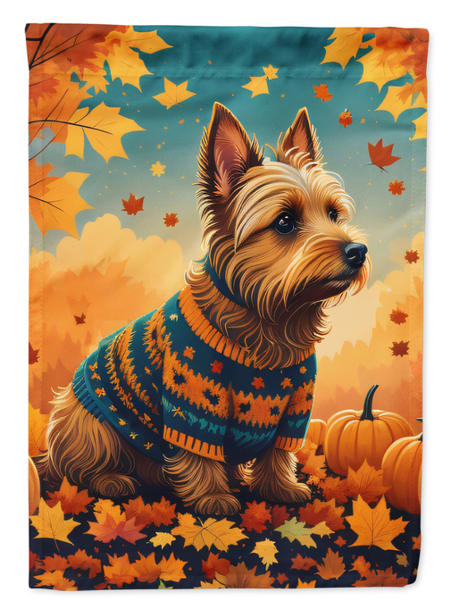 Australian Terrier Terrier Fall Garden Flag Caroline's Treasures