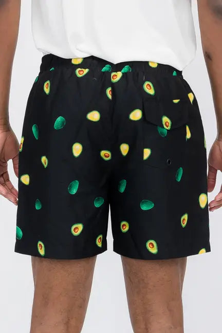Avocado Print Swim Shorts WEIV