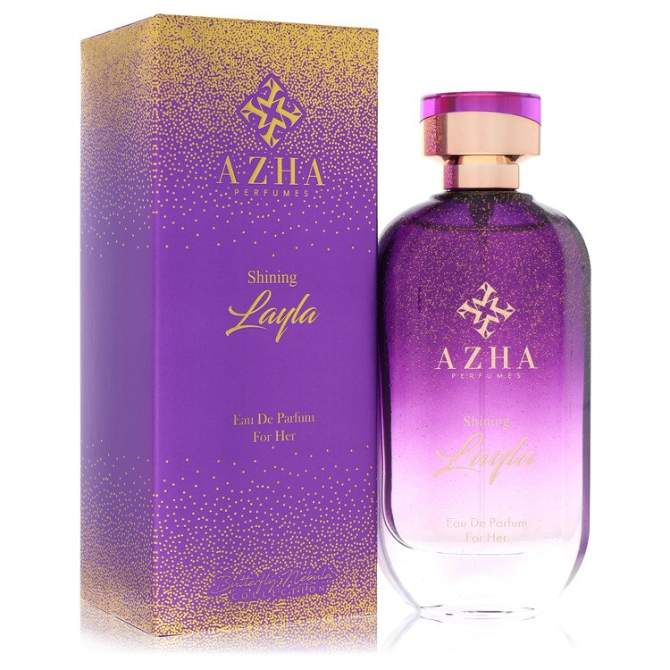 Azha  Azha Al Shining Layla by Azha Eau De Parfum Spray 3.3 oz for Women for Fragrances for Women Azha