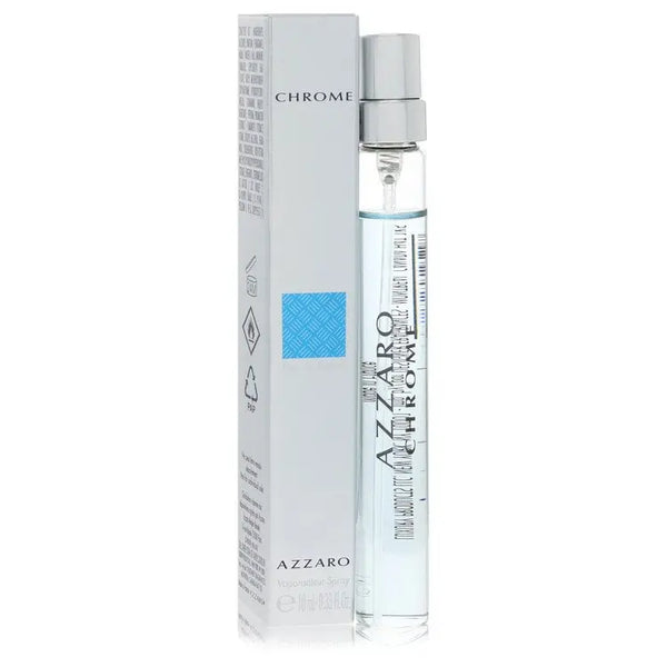 Azzaro  Chrome by Azzaro Mini EDT Spray 0.33 oz for Men for Fragrances for Men - GreatEagleInc