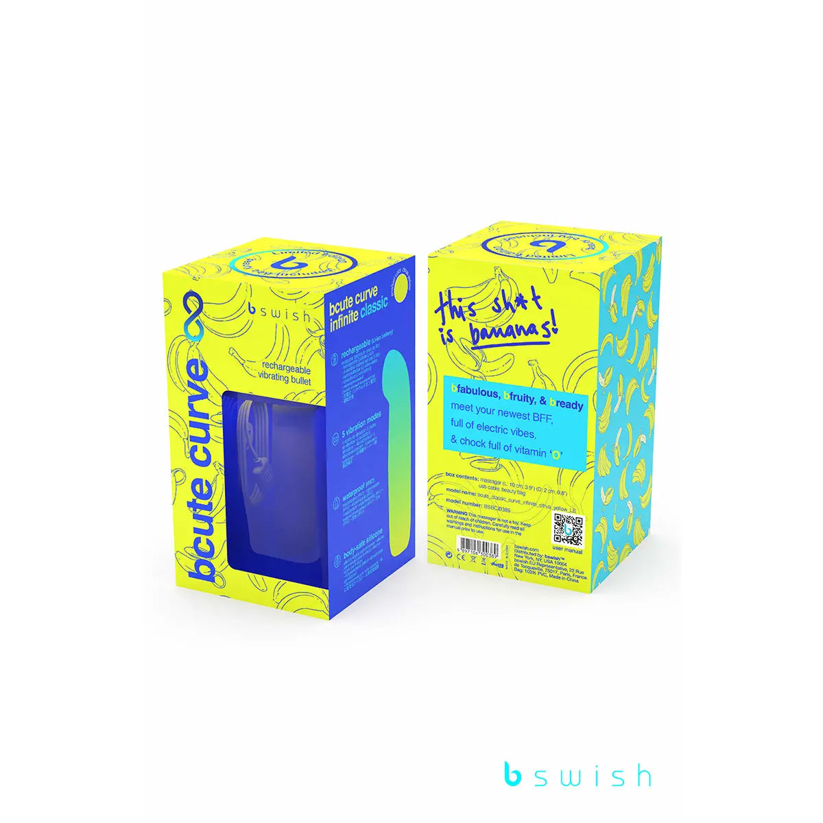 B Swish Bcute Classic Curve Infinite Limited Edition Citrus Yellow B Swish
