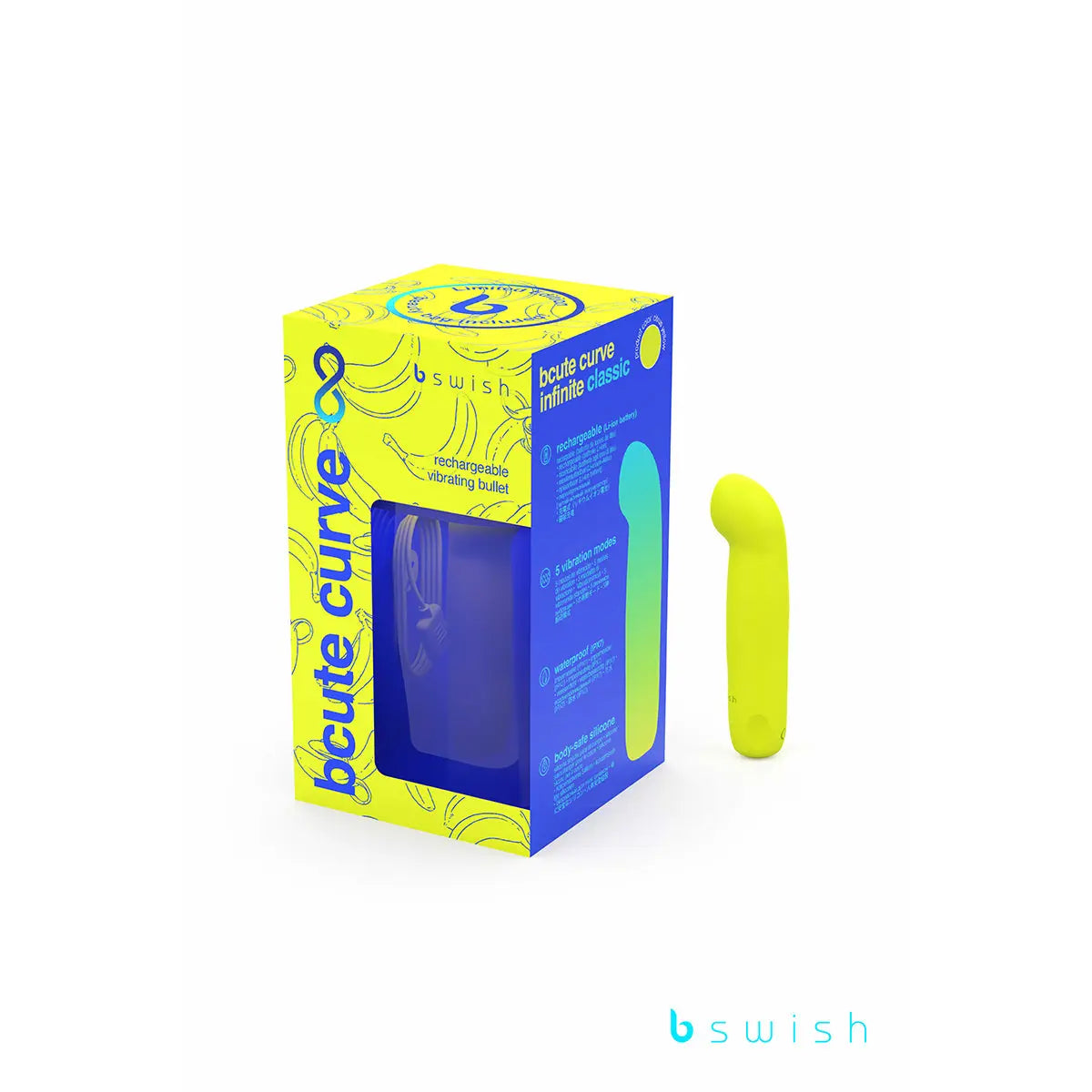B Swish Bcute Classic Curve Infinite Limited Edition Citrus Yellow B Swish