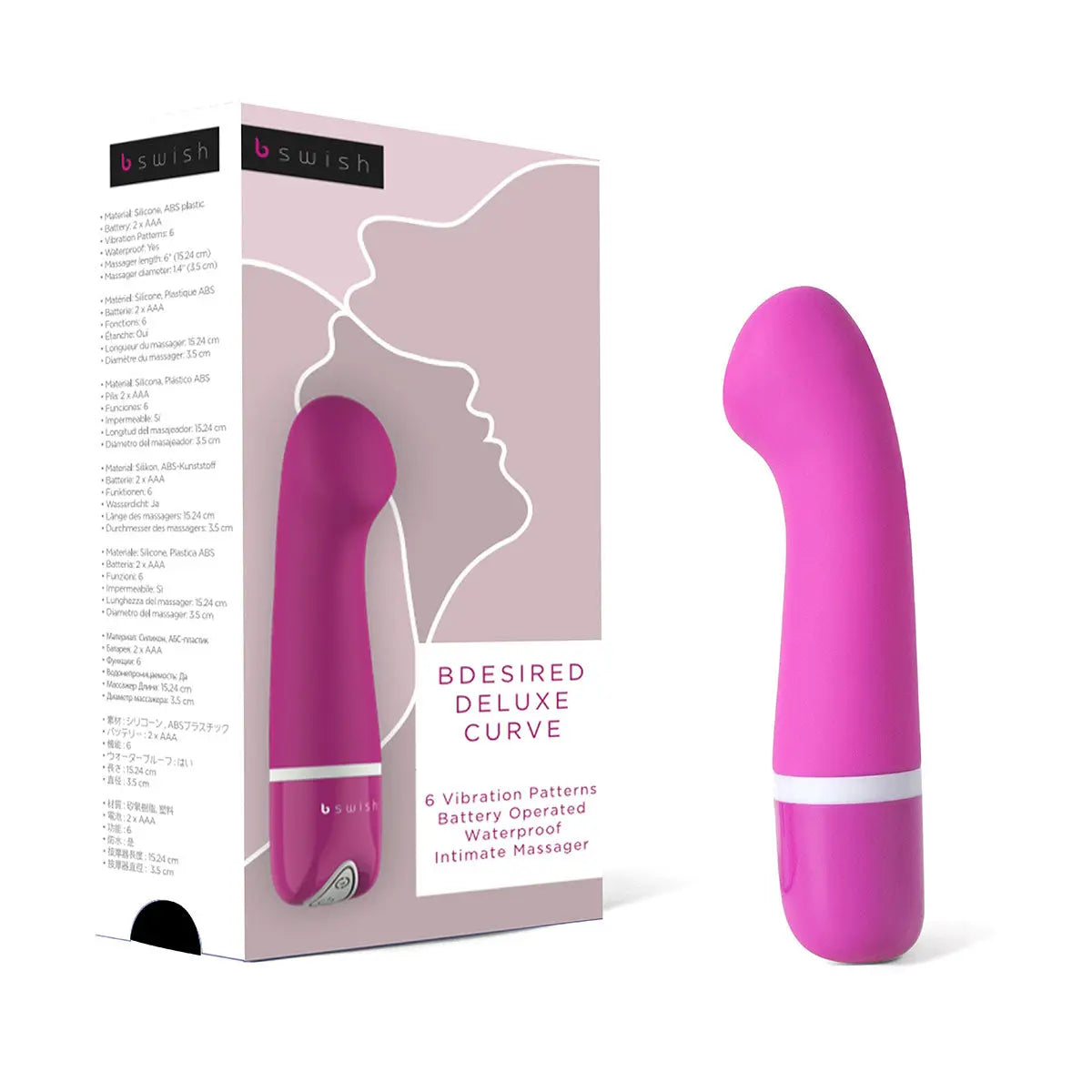 B Swish Bdesired Deluxe Curve - Rose - GreatEagleInc