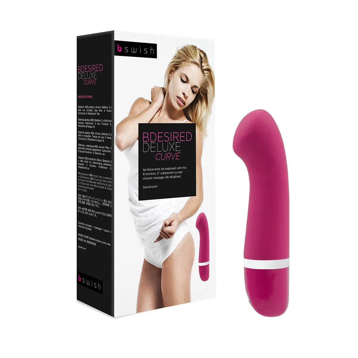 B Swish Bdesired Deluxe Curve - Rose - GreatEagleInc
