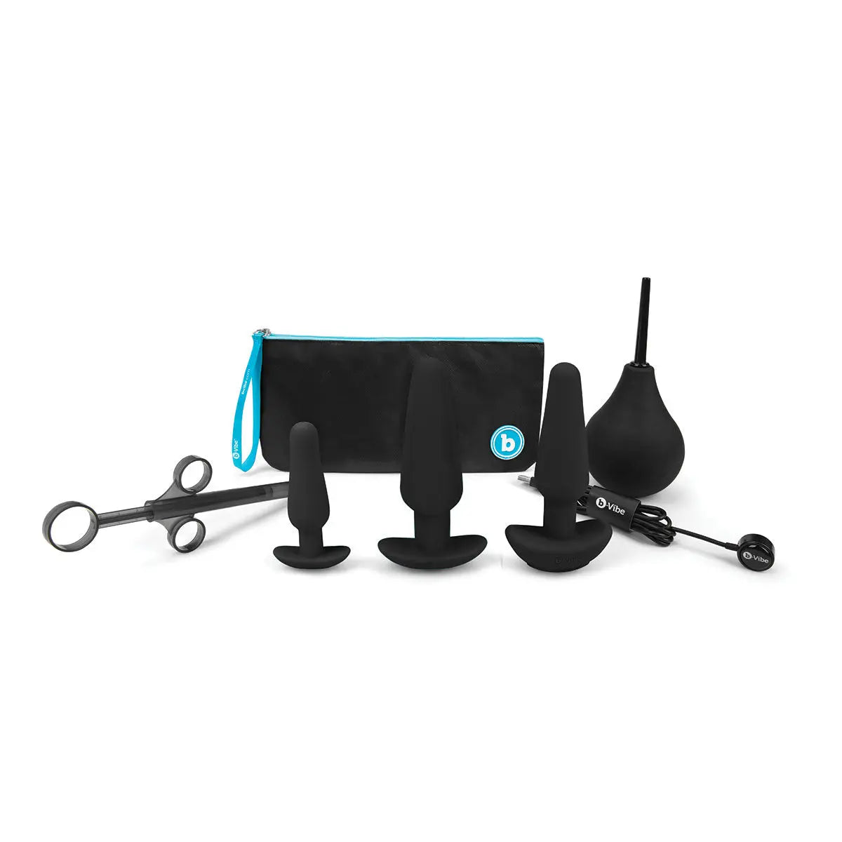 B-Vibe Anal Training Set - Black B-Vibe