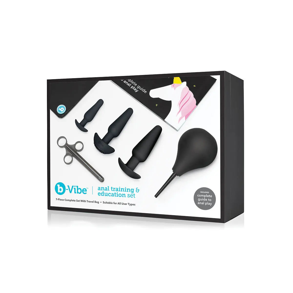 B-Vibe Anal Training Set - Black B-Vibe