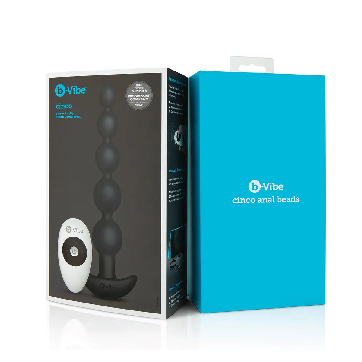 B-Vibe Cinco Beads - Black B-Vibe