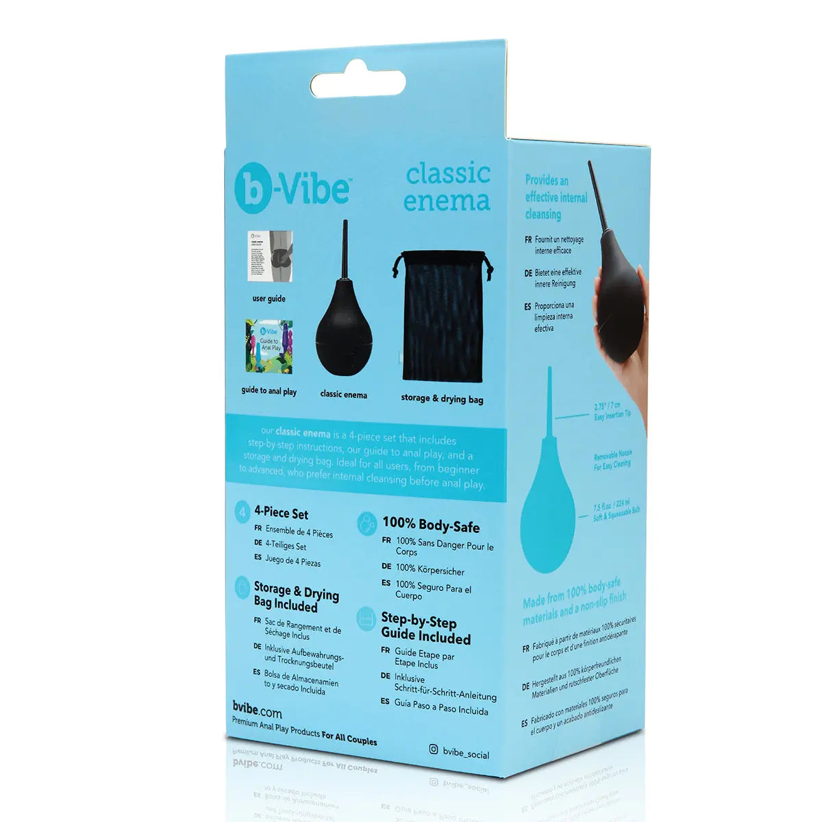 B-Vibe Classic Enema Bulb B-Vibe
