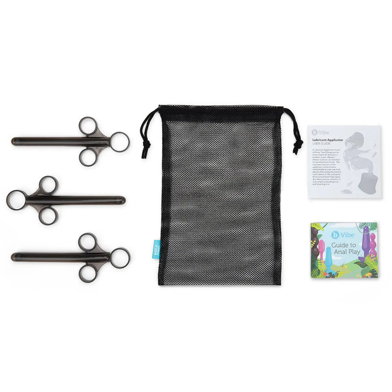 B-Vibe Lubricant Applicator 3pc Set B-Vibe